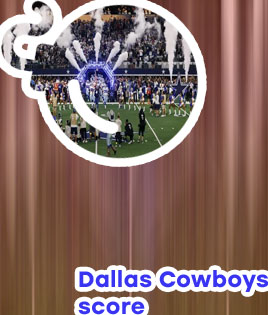 Dallas cowboys score today