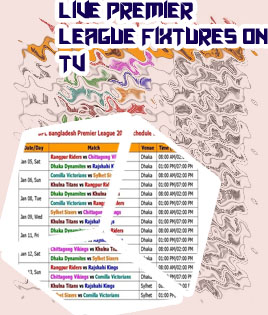Epl fixtures today and time table
