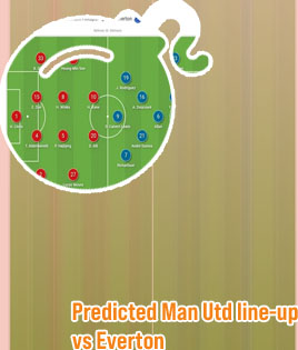 Expected everton line up