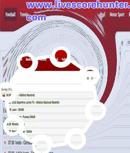 Livescorehunter soccer